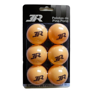 Pelota Ping Pong 3r - 40 Mm. - Blister Con 6 Piezas Pelota Ping Pong 3r - 40 Mm. - Blister Con 6 Piezas