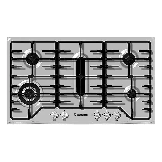 Tope A Gas 90 Cm Tecnolam Flat Acero 0802.tfl95x3f1c1p.x