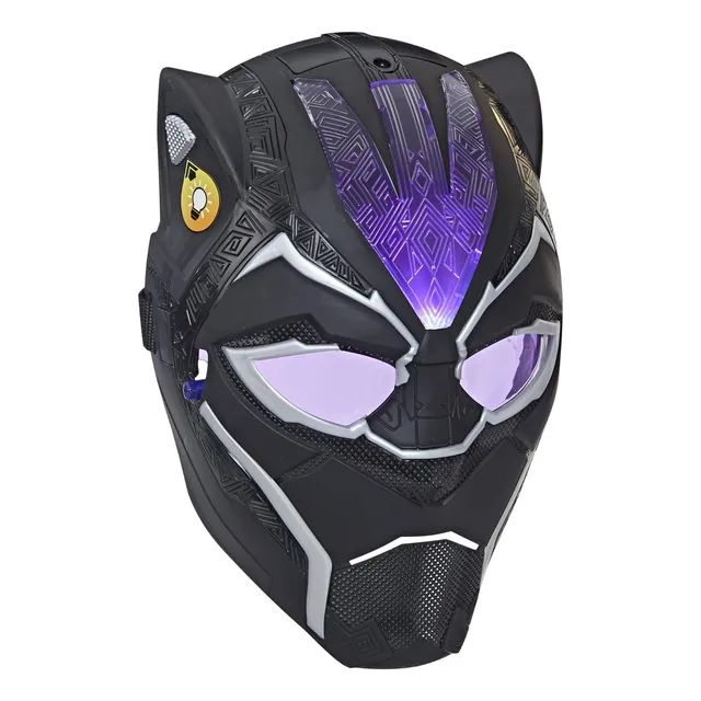 Mascara Marvel Pantera Negra - Vibranium Para Niños