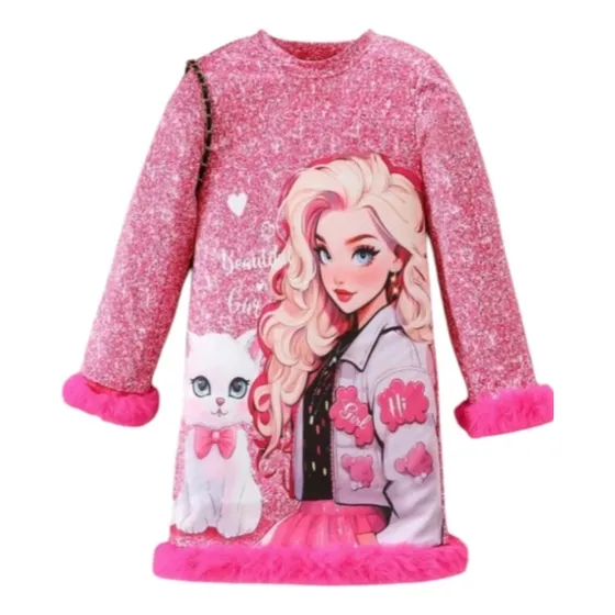 Vestido Diva Shein Para Niñas Talla 6
