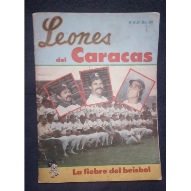 Revistas Leones Del Caracas 