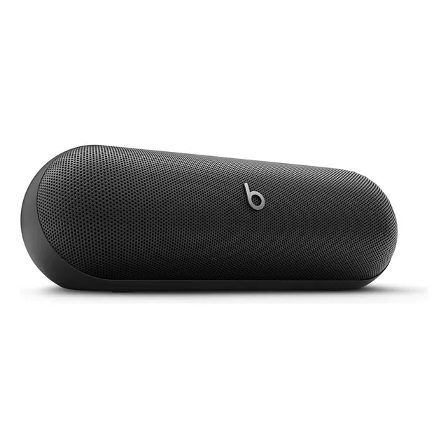 Parlante Bluetooth Beats Pill + Portátil Negro Mate 24 hrs de Autonomía Resistente al Agua Manos Libres
