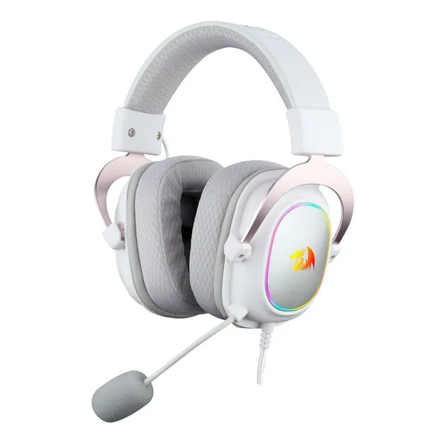 Audífonos Redragon Zeus X H510w-rgb 7.1 Virtual Blanco Rgb Blanco