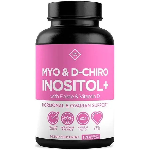 Myo & D-chiro Inositol Apoyo Hormonal -  120 Cápsulas 
