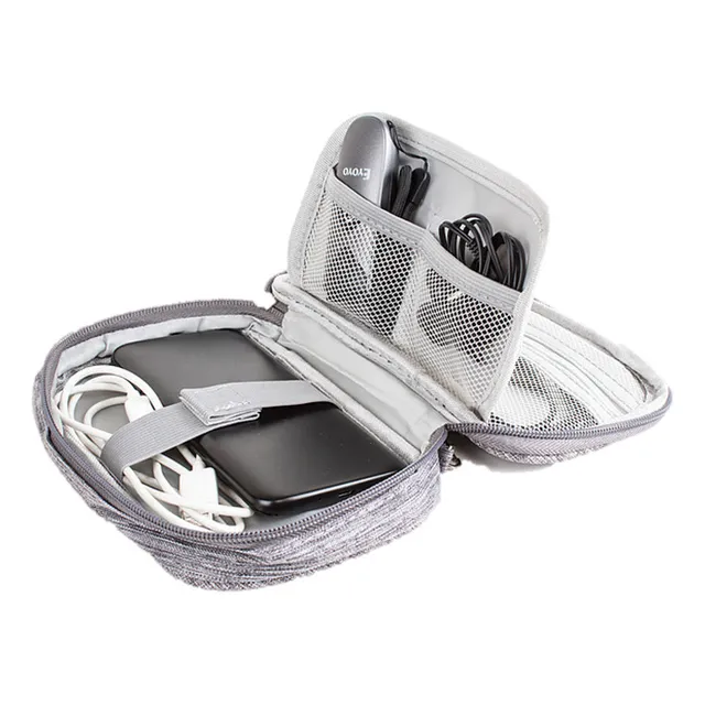 33805 Organizador Cables Usb Viajes Bolsa Cables Memorias