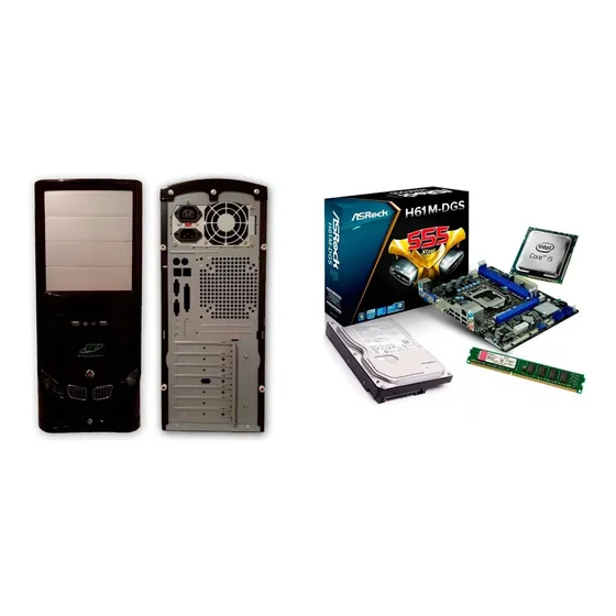 Cpu Computadora Intel I3 Disco Ssd 240gb Ram 4gb Oferta!
