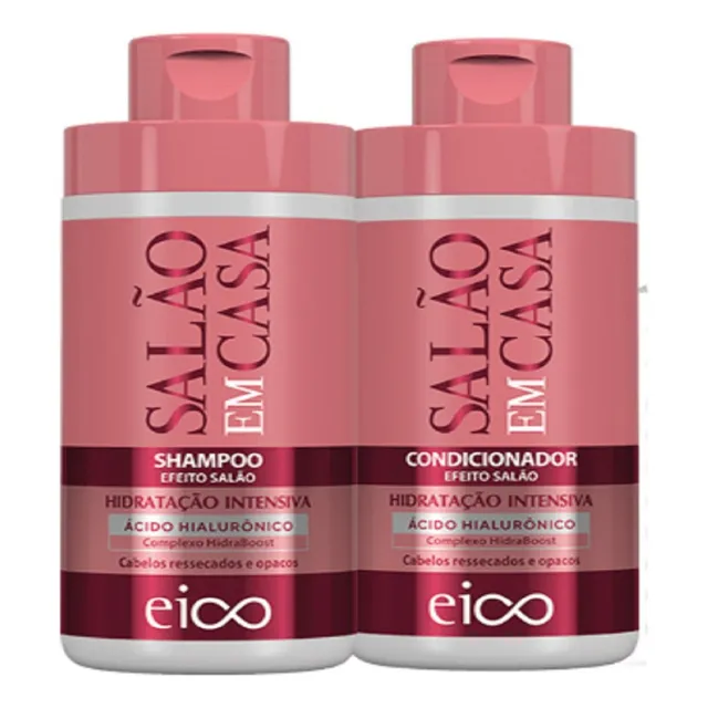 Kit Shampoo/condicionador Salão Em Casa Hidra 450ml - Eico
