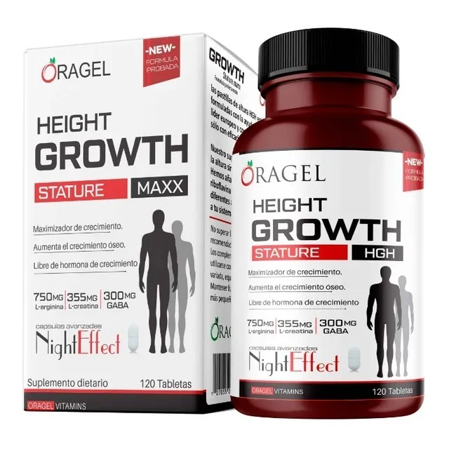 Estatura Grows Satature Max Talla 90 Capsulas