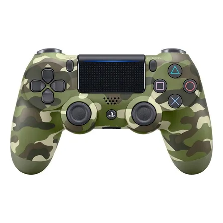 Control joystick inalámbrico Sony PlayStation Dualshock 4 ps4 green camouflage