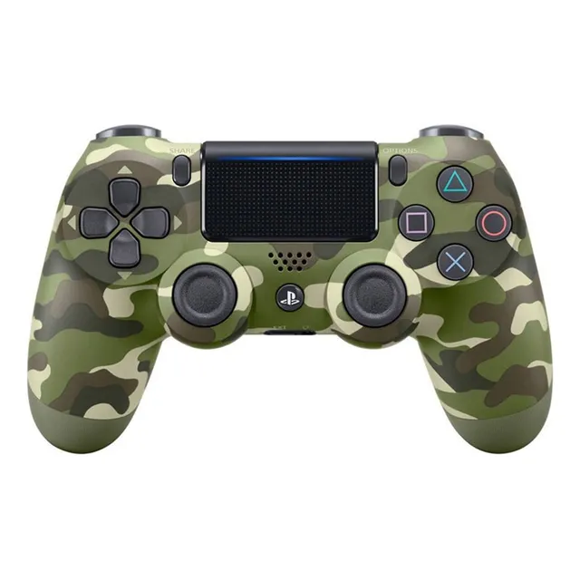 Control joystick inalámbrico Sony PlayStation Dualshock 4 ps4 green camouflage