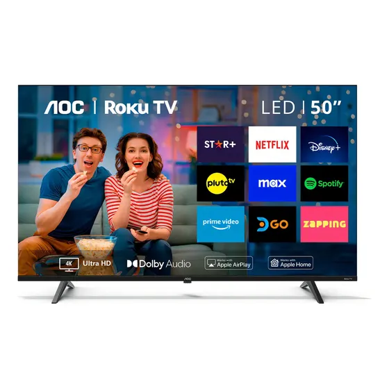 Smart Tv Aoc Roku Tv Led 50 Uhd 4k 50u7045