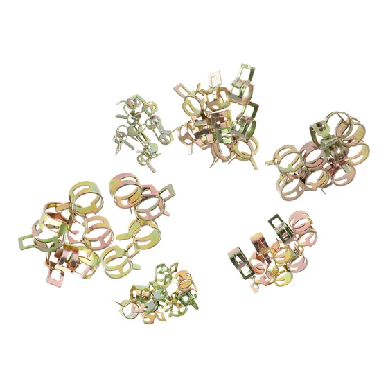 60pcs 6mm A 15mm Resorte De La Manguera Abrazadera De Vacío