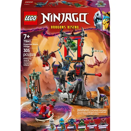 Bloques para armar Lego Ninjago 71841 305 piezas en caja