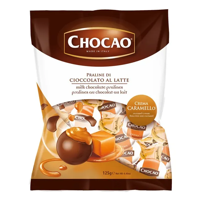 Bombones Rellenos C/caramelo 100g Chocao Importado Italia