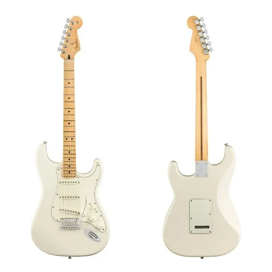 Guitarra Fender Player Strato Polar White 014-4502-515 Cuo