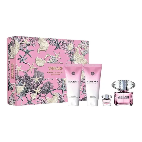 Set Versace Bright Crystal Eau De Toilette Mujer 50ml