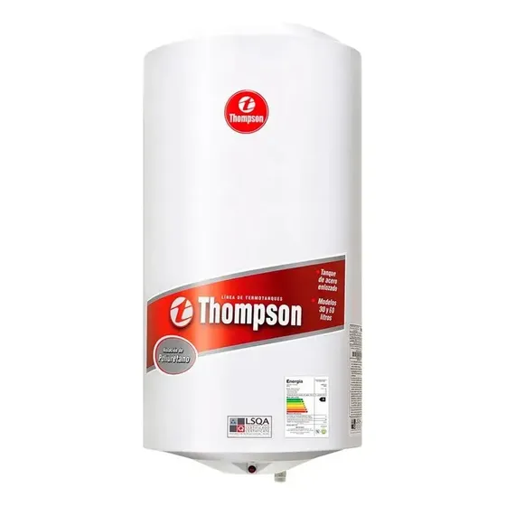 Calefon James Thompson 60 Lts Eficiencia Energetica A Color Blanco | Cuotas sin interés