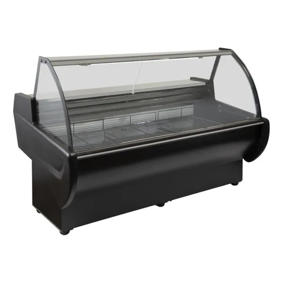 Heladera Batea Vidrio Curvo Bestcold 1.3 Mts Carne Y Fiambre