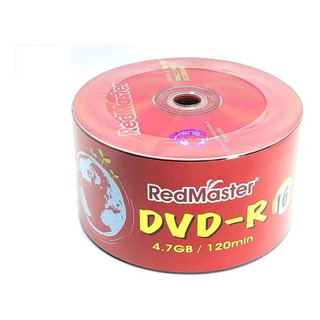 Dvd-r Virgen Red Master 4.7gb 120 Min 50 Piezas (rojo) Dvd-r Virgen Red Master 4.7gb 120 Min 50 Piezas (rojo)