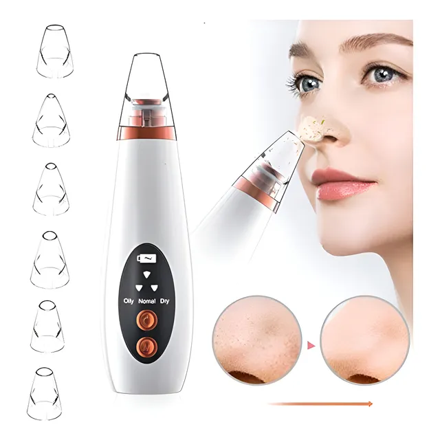 Máquina Sucção A Vácuo Remove Cravos Aparelho Acne Cleaning