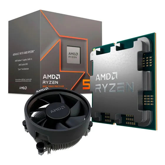 Mercado Livre Processador Amd Ryzen 5 8600g, 4.3ghz Am5 Amd Radeon 760m image