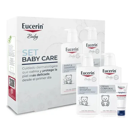 Set X3 Rutina Bebé Baby Care 855ml Eucerin