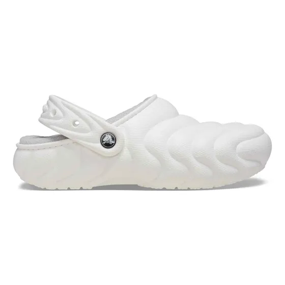Classic Lined Overpuff Clog White