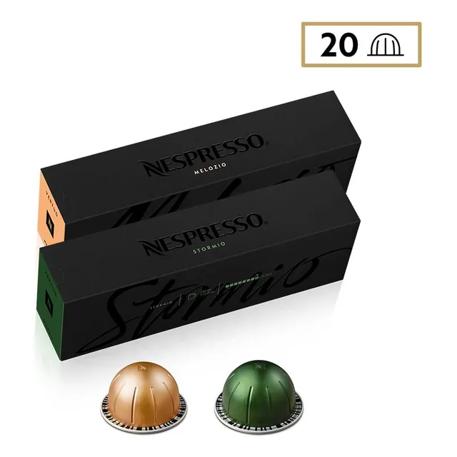 Cápsulas De Café Nespresso Vertuo Equilibrado - 20 Cápsulas