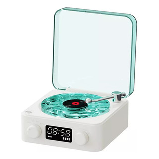 Altavoz Retro De Vinilo Con Reproductor De Discos Altavoz Retro De Vinilo Con Reproductor De Discos