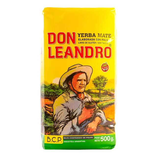 Yerba Mate Don Leandro Bcp 500 Gr Pack X 10