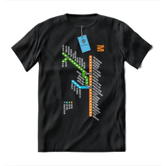 Franela Remera Metro Caracas