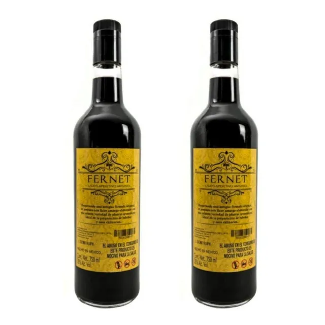 Pack De 2 Licor Wind 4 Fernet 750 Ml