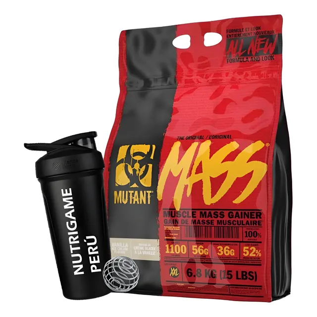 Mutant Mass 15 Libras Ganador De Masa Muscular - Tienda Físi