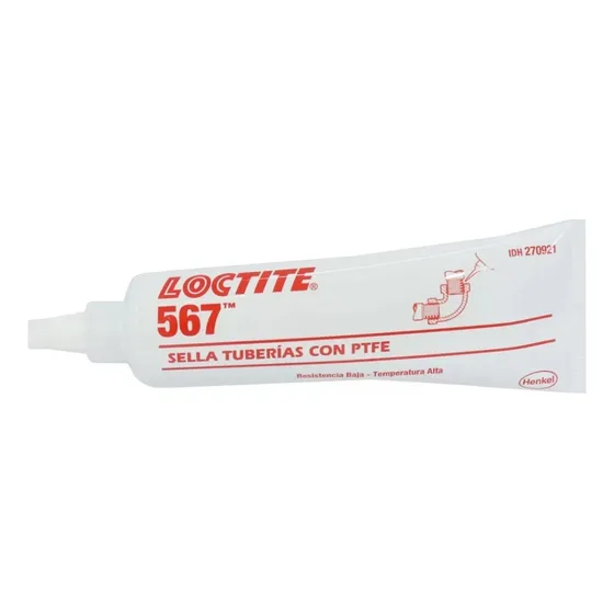 Loctite 567 Sellador Alta Temperatura Tubo 250 Ml (2 Pzas).