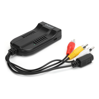 Adaptador Convertidor Z51b Cvbs Svideo A Hdmi Compatible Con Adaptador Convertidor Z51b Cvbs Svideo A Hdmi Compatible Con