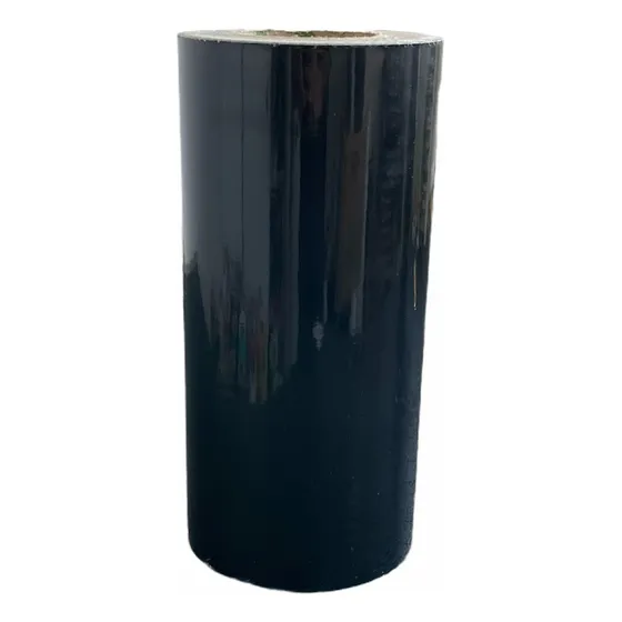 Vinilo Adhesivo De Corte Mate Y Brillante De 30 Cm X 5 Mts Color Negro Brillante