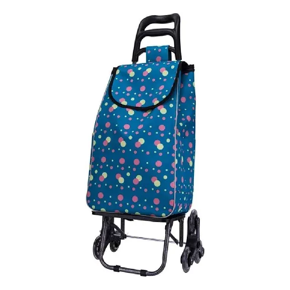 Carrito De Feria Compras Mandados 3 Ruedas Resistente