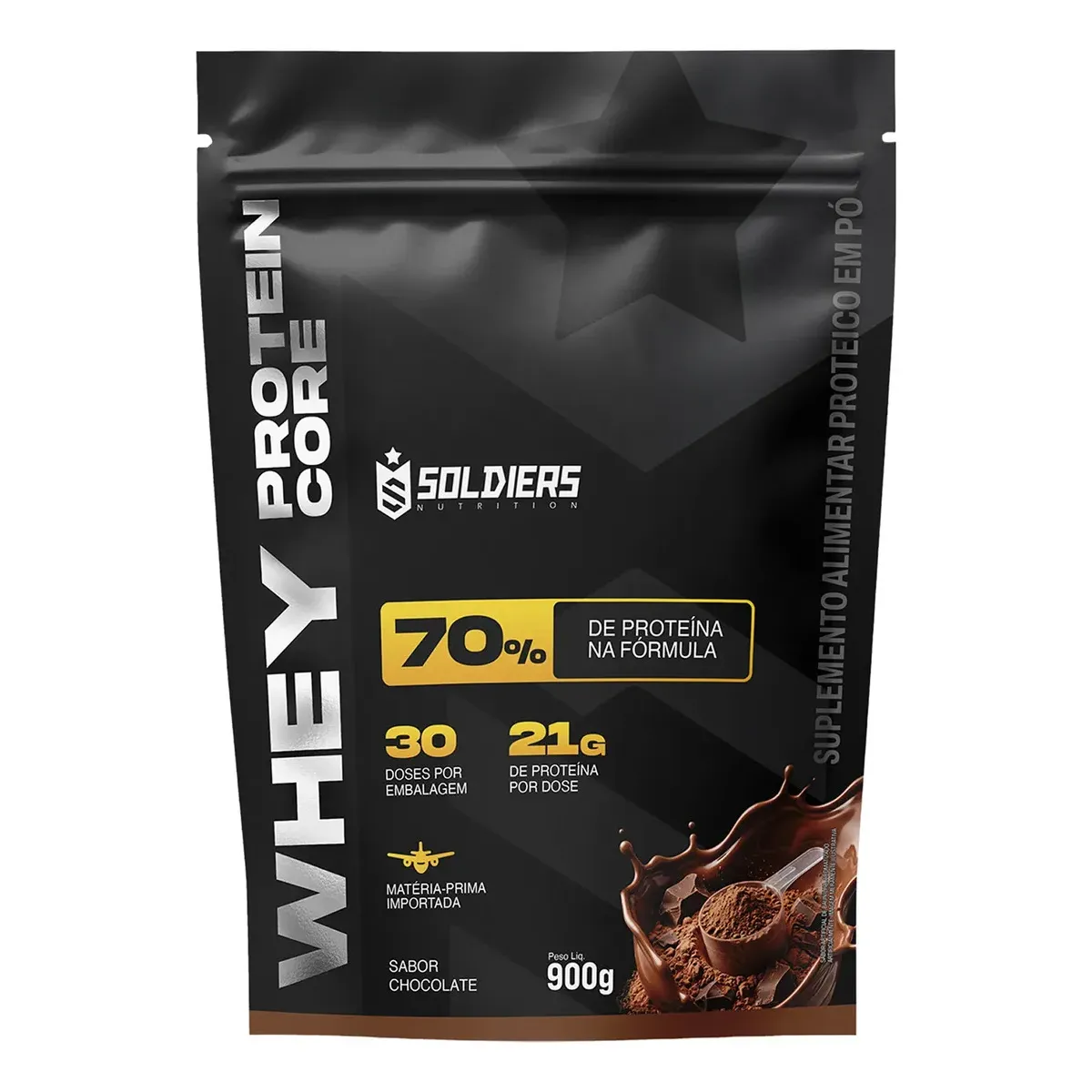 Whey Protein 1kg Whey Pro Max Titanium Sabor Morango BCAA e Aminoácidos — foto 8