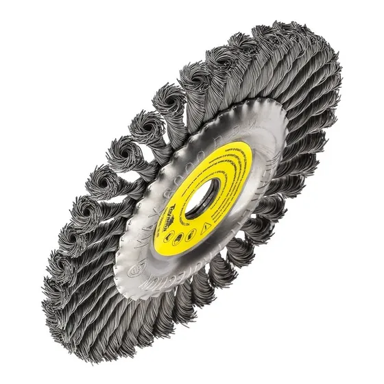 Escova De Aço Rotativa Para Roçadeiras Furo (25,4mm)