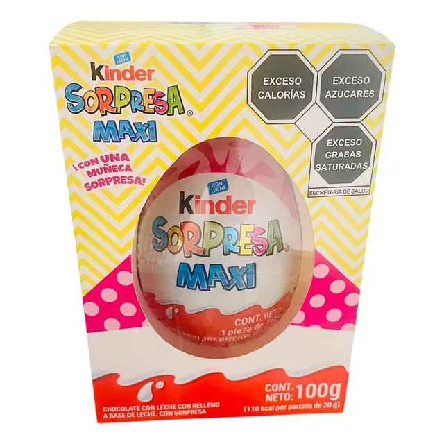 Ferrero Huevo Kinder Sorpresa Maxi Niña 100 Gr