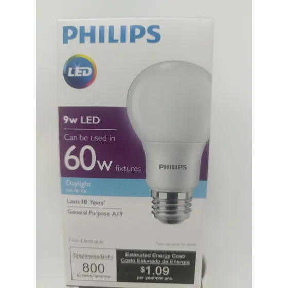 Bombillo Philips Led 60w