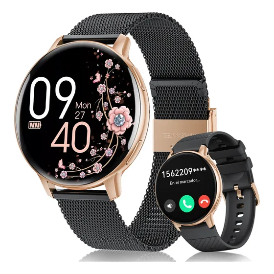 Smartwatch Mujer Moda Reloj Inteligente Deportivo Regalos 