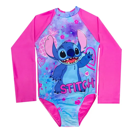 Traje De Baño Enterizo De Stitch