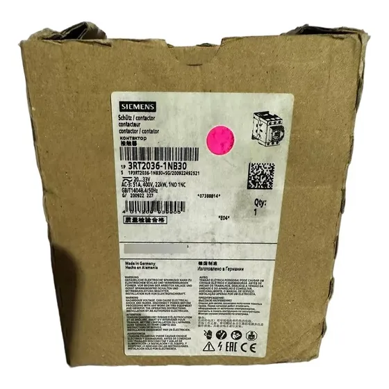 3rt2036-1nb30 Siemens Nuevo 100% Original Raven Automation