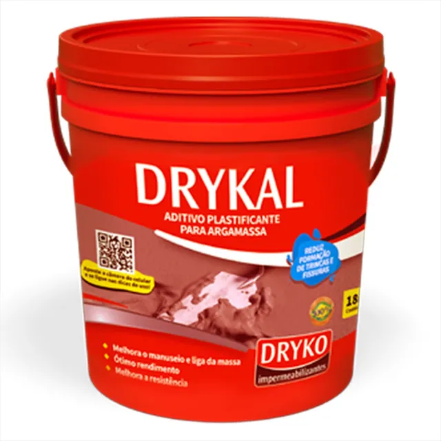 Aditivo Dryko Plastificante Para Argamassa E Reboco