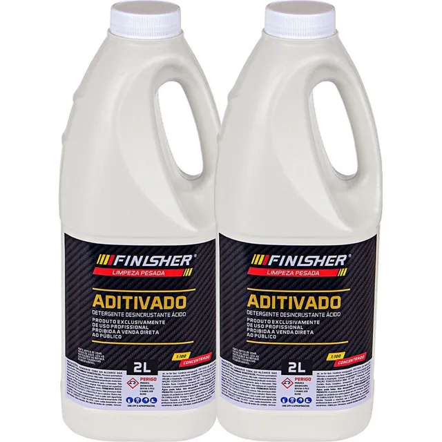 2- Aditivado Finisher Detergente Limpa Baú Intercap 2l