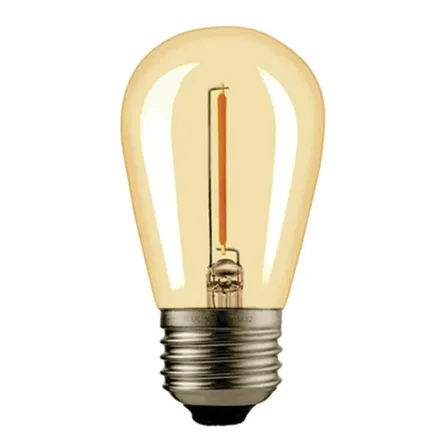 Ampolleta E-27 Filamento 1w Cálido / Hb Led