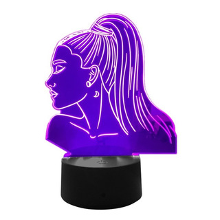 3d Luz De Noche Cantante Ariana Grande Regalo Para Los Fans 3d Luz De Noche Cantante Ariana Grande Regalo Para Los Fans