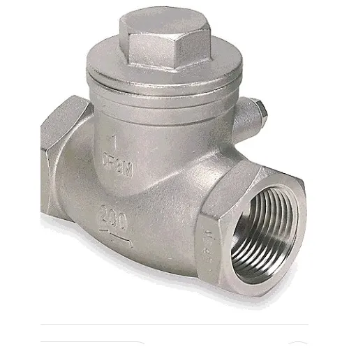 Valvula Check Swing 1 -1/2  Acero Inoxidable Roscada 