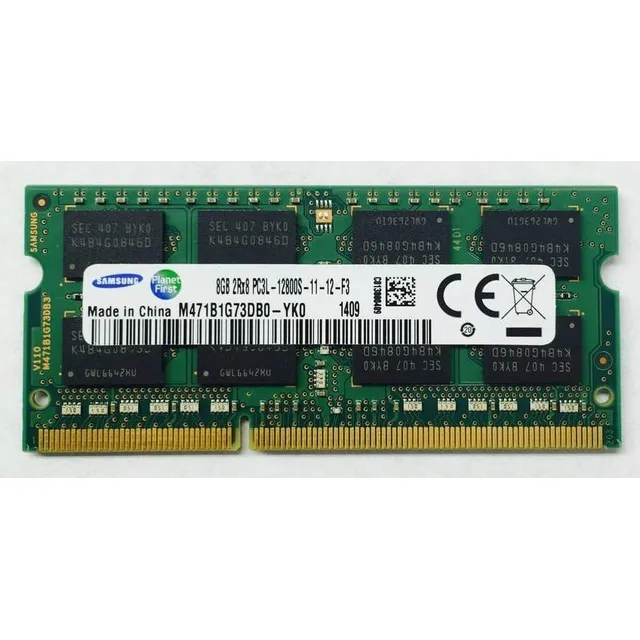 Memoria Ram Color Verde 8gb 1 Samsung M471b1g73db0-yk0